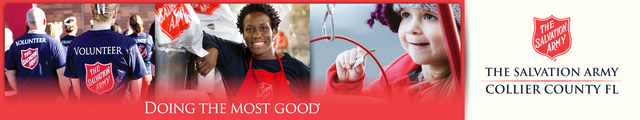 The Salvation Army of Collier County Mobile Site Banner