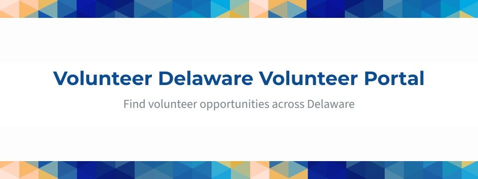 Volunteer Delaware Mobile Site Banner