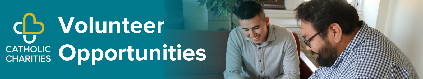 Catholic Charities of the Archdiocese of Milwaukee Desktop Site Banner