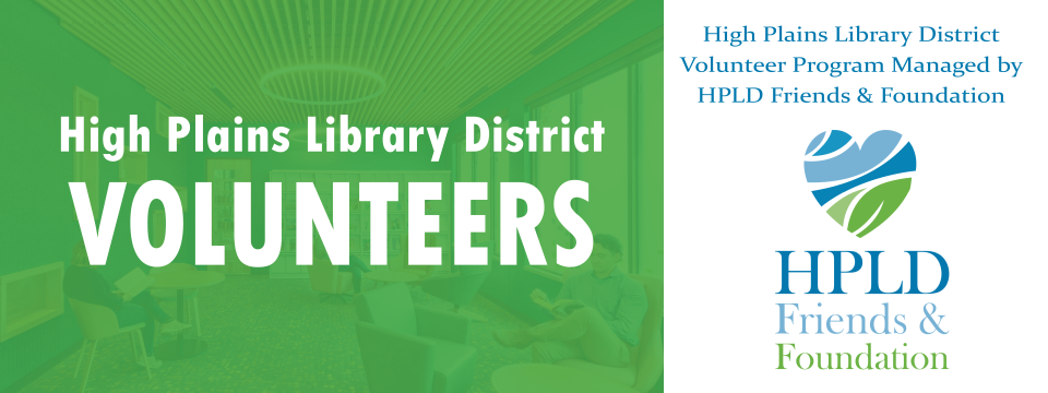 High Plains Library District Friends & Foundation Mobile Site Banner