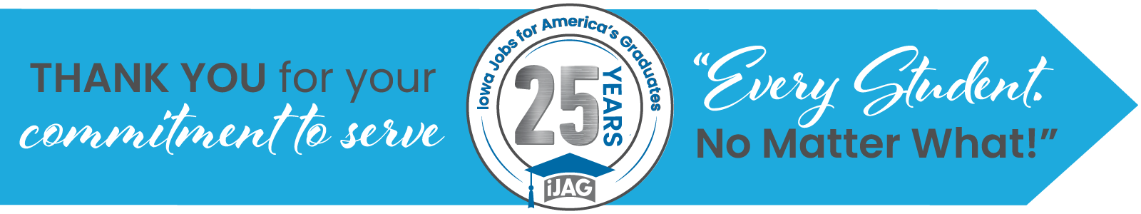 Iowa Jobs for America's Graduates Desktop Site Banner