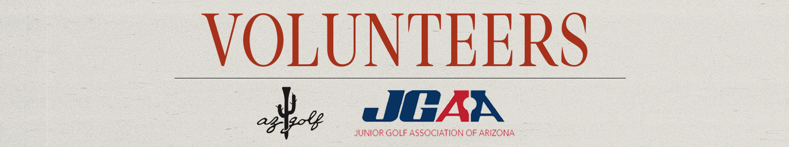AZ GOLF & JGAA Volunteers