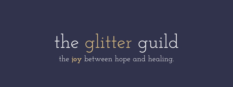 The Glitter Guild Desktop Site Banner