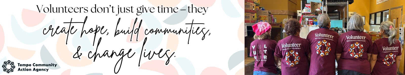 Tempe Community Action Agency Desktop Site Banner