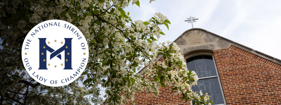 The National Shrine of Our Lady of Champion Mobile Site Banner