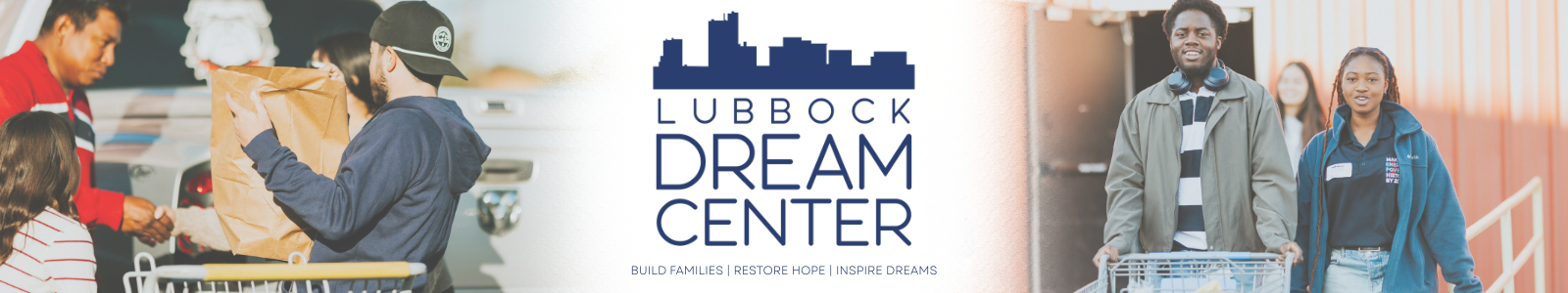 Lubbock Dream Center Desktop Site Banner