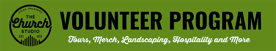 The Church Studio Desktop Site Banner