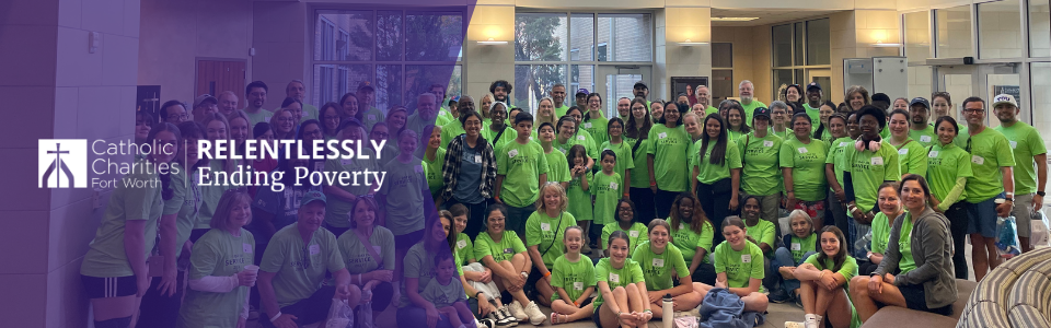 Catholic Charities Fort Worth Mobile Site Banner