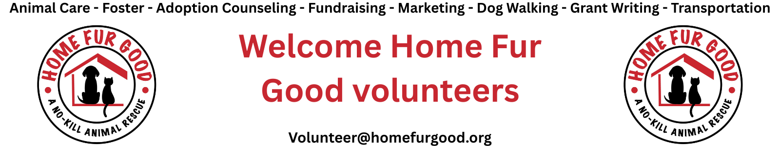 Home Fur Good Desktop Site Banner