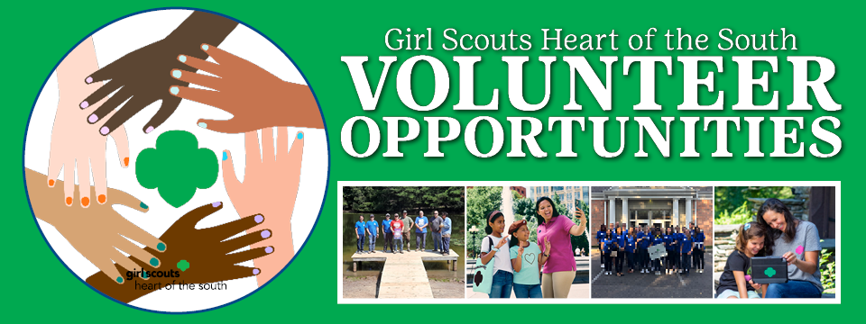 Girl Scouts Heart of the South Mobile Site Banner