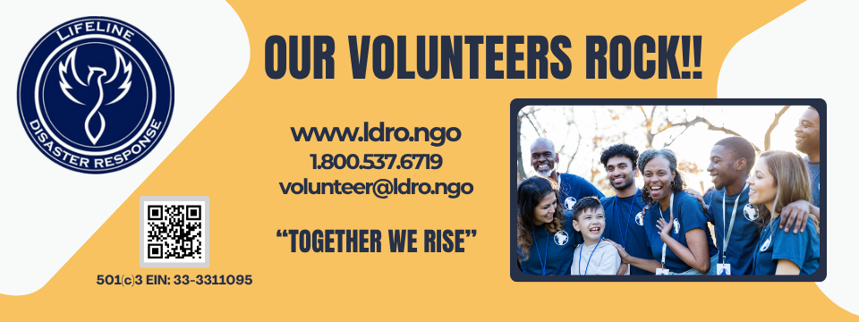 Lifeline Disaster Response & Outreach Mobile Site Banner