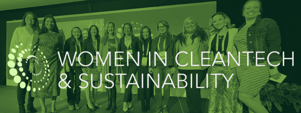 Women in Cleantech & Sustainability Mobile Site Banner