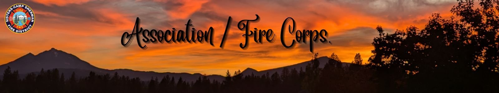 Sisters Fire Dept Desktop Site Banner