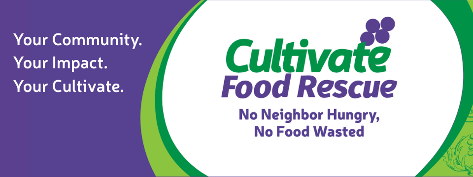 Cultivate Food Rescue Mobile Site Banner