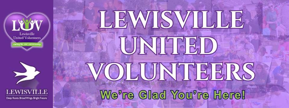 City of Lewisville Volunteer Homepage