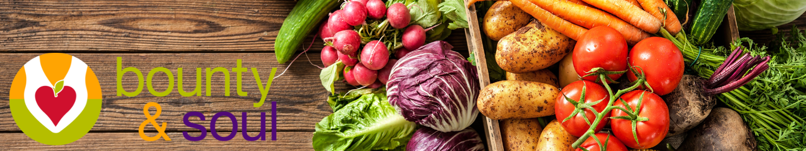 Veggies on a Farm Table