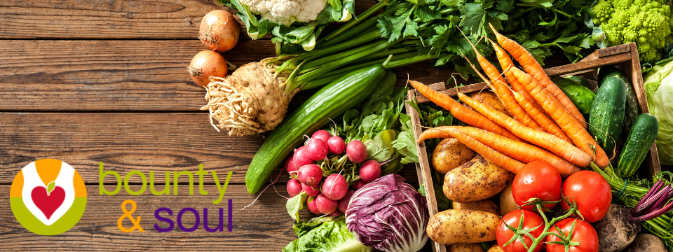 Veggies on a Farm Table