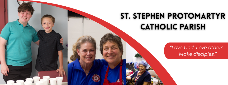 St Stephen Protomartyr Catholic Church Mobile Site Banner