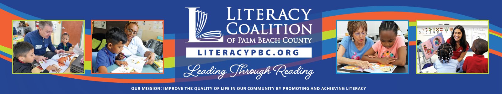 Literacy Coalition of Palm Beach County Desktop Site Banner