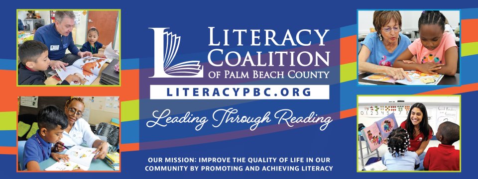 Literacy Coalition of Palm Beach County Mobile Site Banner