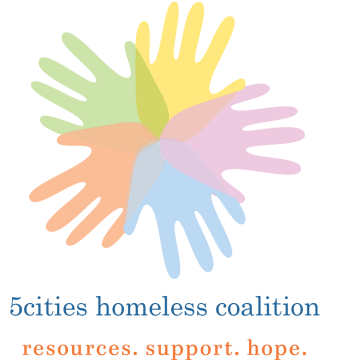 5Cities Homeless Coalition Mobile Site Banner