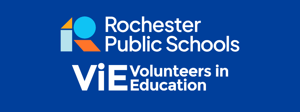 Rochester Public Schools logo with text 