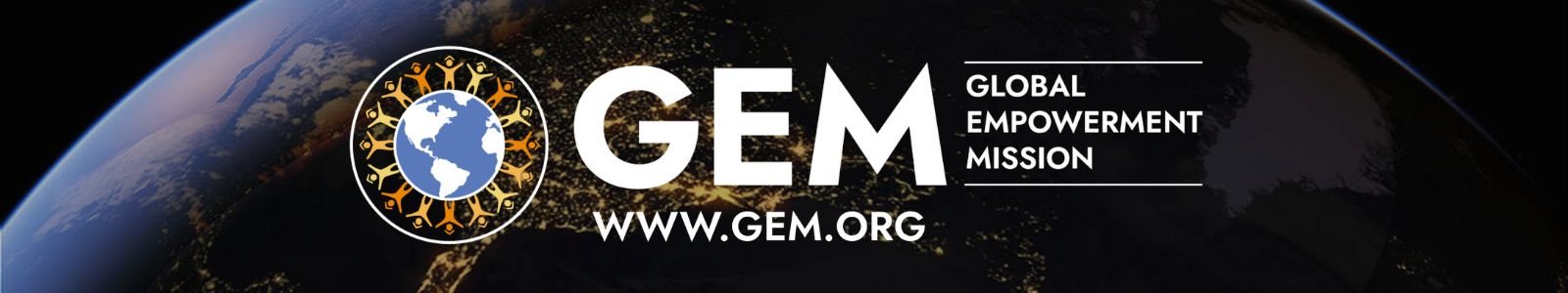 Global Empowerment Mission Desktop Site Banner