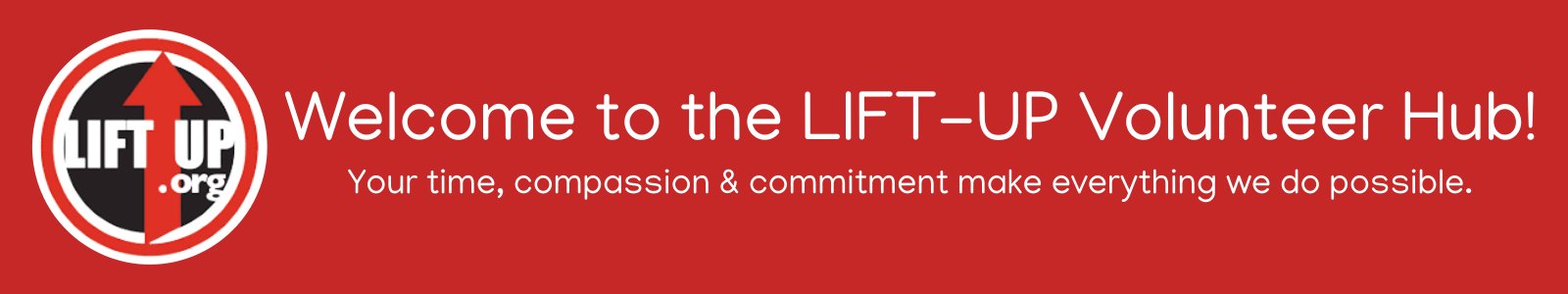 LIFT-UP Desktop Site Banner
