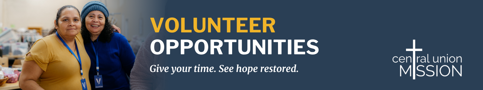 Central Union Mission Volunteer Central Desktop Site Banner