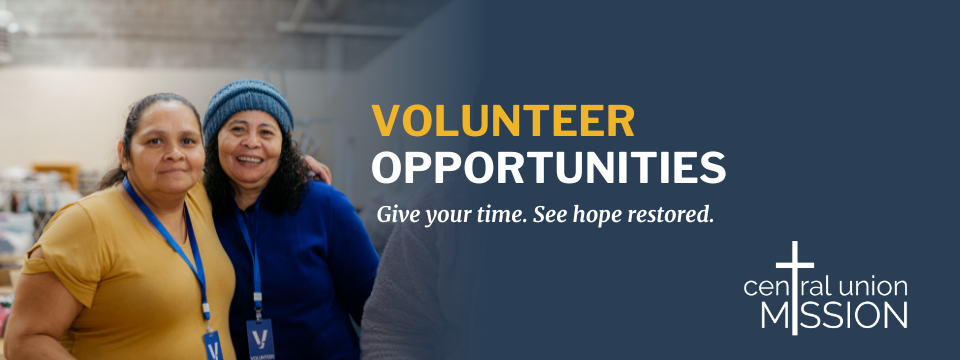 Central Union Mission Volunteer Central Mobile Site Banner