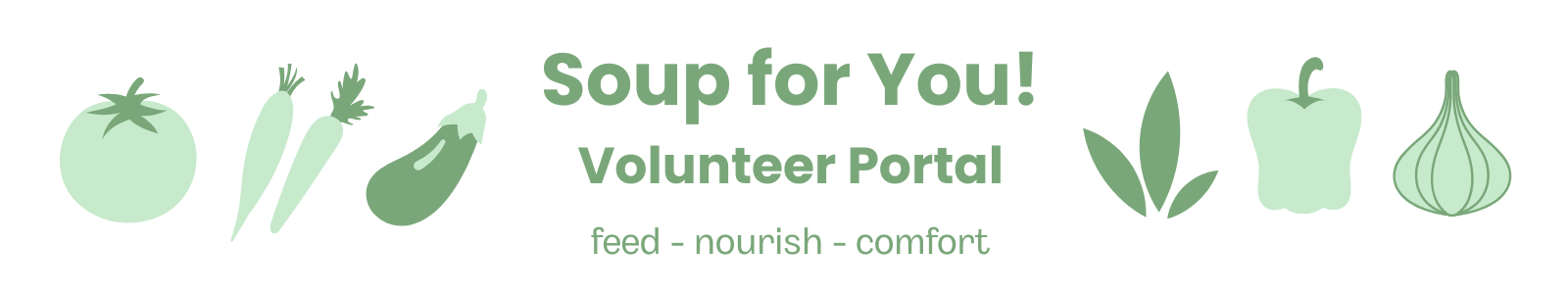 Soup For You! Desktop Site Banner