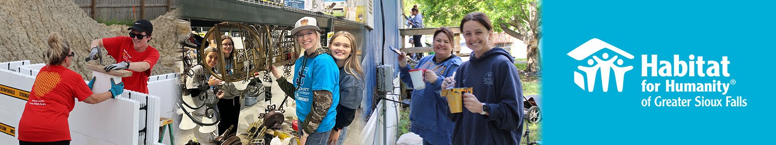 Habitat for Humanity of Greater Sioux Falls Desktop Site Banner