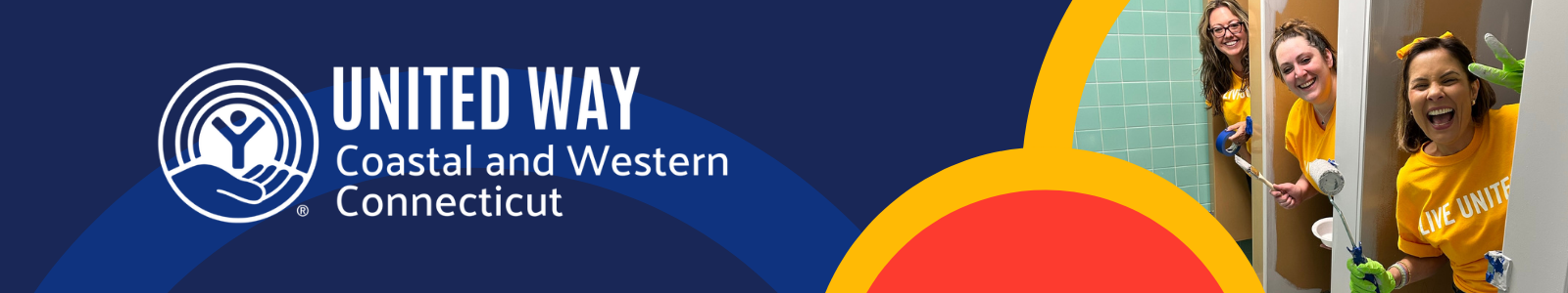 United Way of Coastal and Western Connecticut Desktop Site Banner
