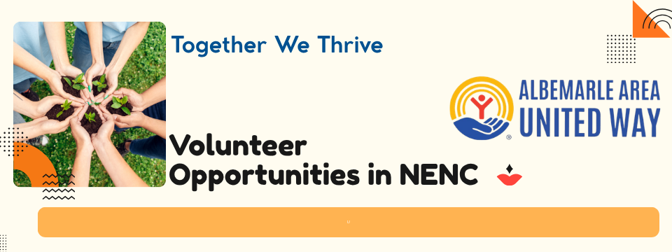 Albemarle Area United Way, Inc. Mobile Site Banner