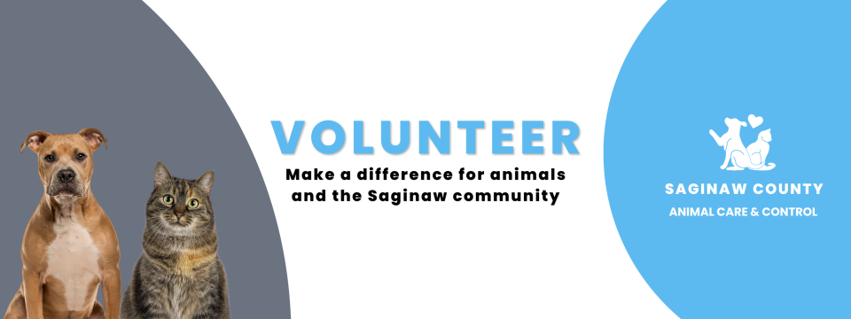 Saginaw County Animal Care & Control Resource Center Mobile Site Banner