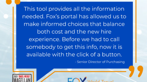 Fox Awarded 2021 Magellan Award for Custom Technology Innovations