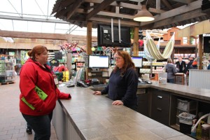 The check outs at Cedar Rim Nursery