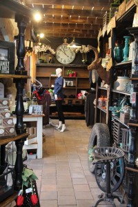 A gift nook helps uses all available space