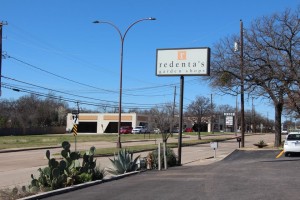 Redenta's Street Sign