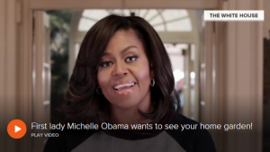 Michelle Obama Launches Garden Tour Initiative On Today Show