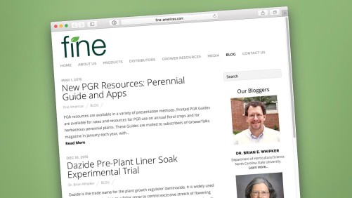 Fine Americas Offers A Digital Resource For Plant Growth Regulator Questions
