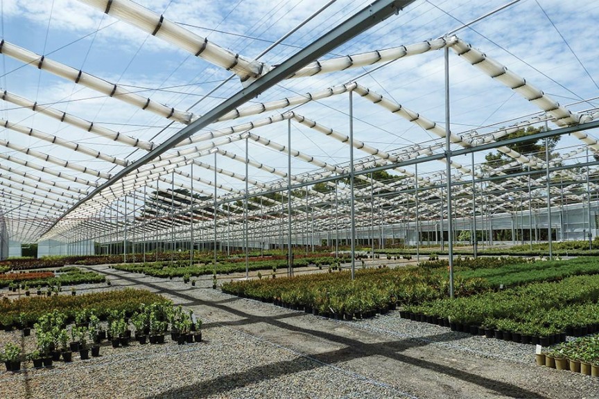 X-Frame Retractable Roof Greenhouse And Shadehouse (Cravo)