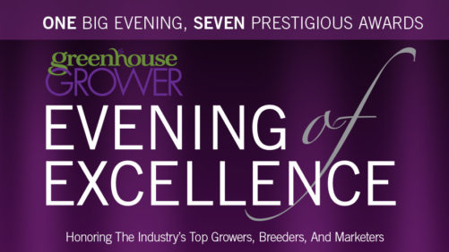 <i>Greenhouse Grower’s</i> 2016 Evening Of Excellence Will Recognize Achievements In Breeding, Growing, And Marketing