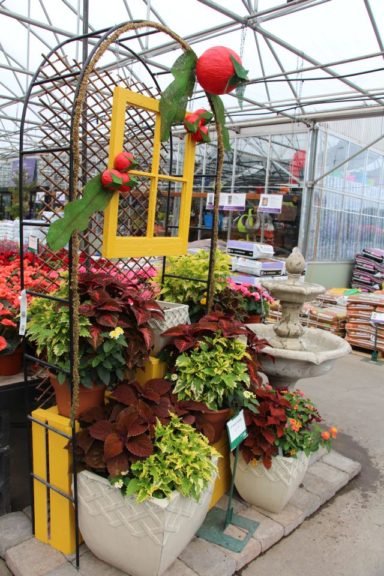 The props work even with fewer plants