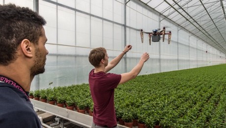 Dutch Tech Students Tackle Greenhouse Drones