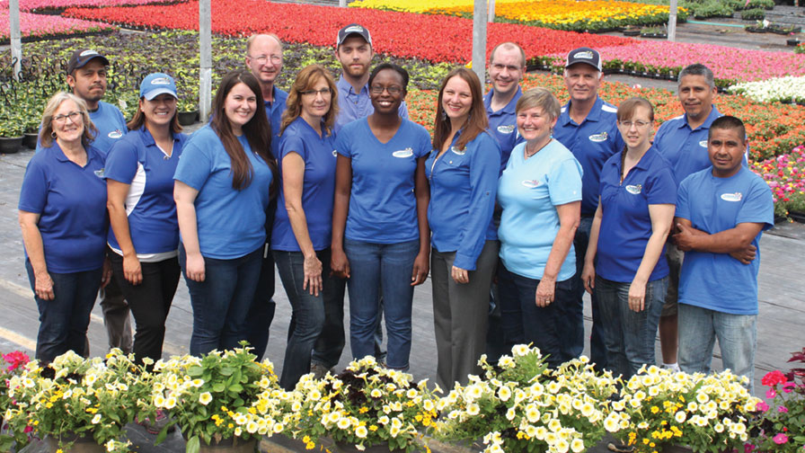 Micandy Gardens Greenhouses Team Photo