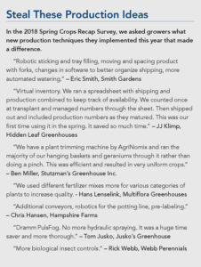 2018 Spring Crop Recap
