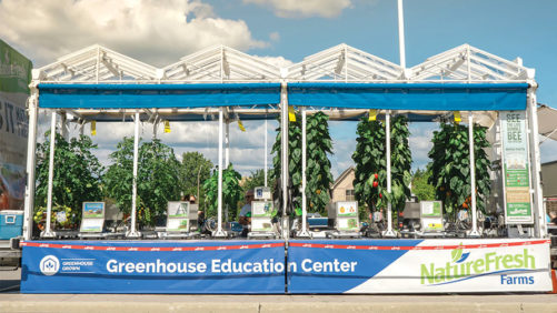 Greenhouse Education Center Shows Plant Growth From Farm to Table