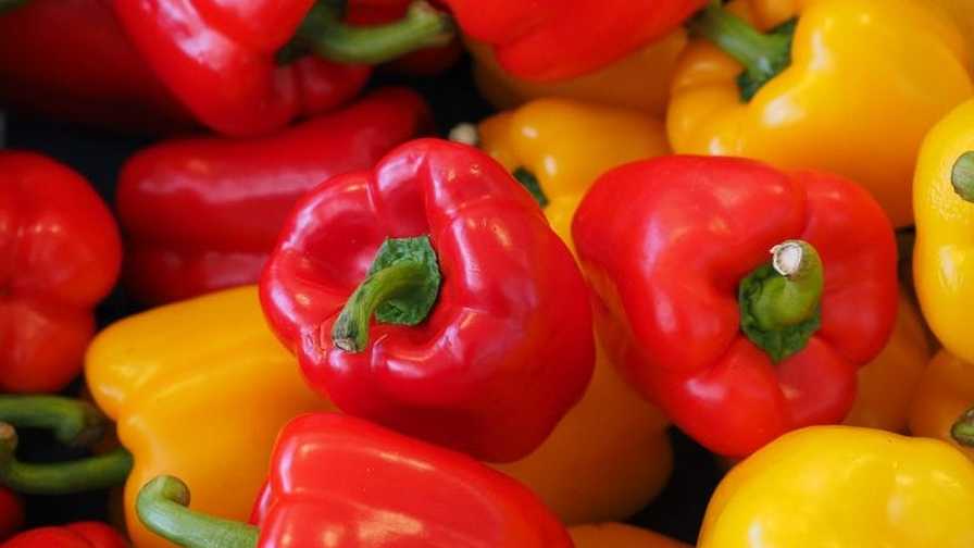 blocky bell peppers