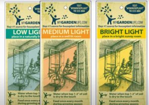 Stock Houseplant Tag Program from MasterTag